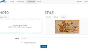 Deepart.io screenshot 1