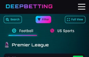 Deepbetting screenshot 1