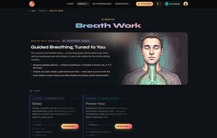 Breath work sessions