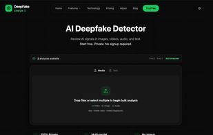DeepFakeCheck screenshot 1