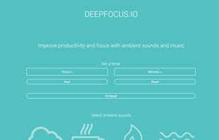 Deepfocus.io screenshot 1