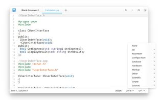 Deepin Editor screenshot 1