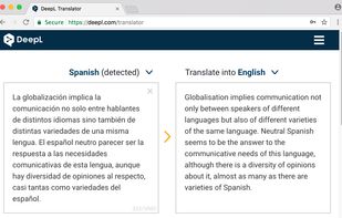 DeepL Translator screenshot 3
