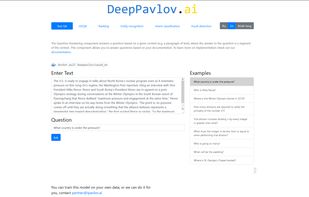 DeepPavlov screenshot 1