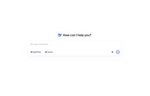 DeepSeek screenshot 1