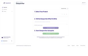 Deepwriter AI screenshot 2