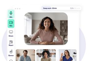 Deepwrk body doubling app screenshot