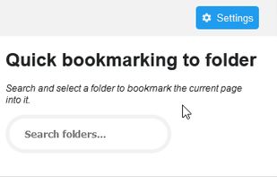 Default Bookmark Folder screenshot 1
