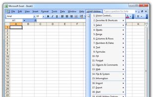ASAP Utilities screenshot 1
