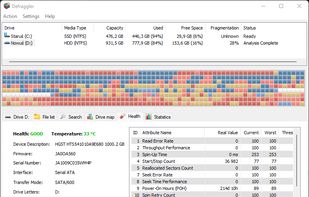 Defraggler screenshot 1