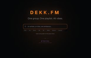 Dekk.fm screenshot 1