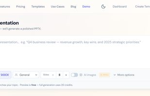 Generation Page