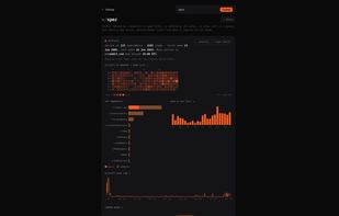 main analytics of a user