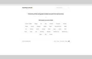 DeleteMyCookies screenshot 1