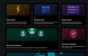 DeleteThreads screenshot 1