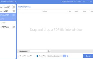 Lock/Unlock PDF files