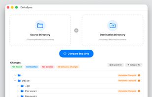 DeltaSync screenshot 1