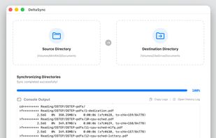 DeltaSync screenshot 1