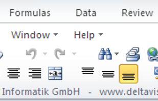 DeltaVision Classic Menu for Office screenshot 1