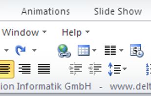 DeltaVision Classic Menu for Office screenshot 2