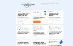 DemoEssays screenshot 1