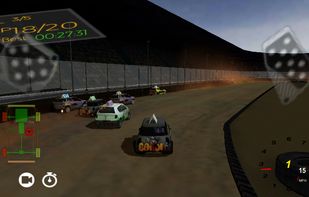 Behind Bandit's mini stox