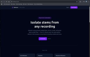 demucsr screenshot 1