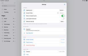 Den for RSS screenshot 1