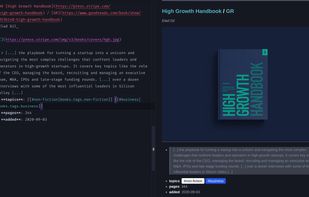 Dendron screenshot 2