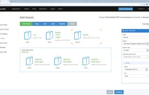 Visual editor for cloud instances