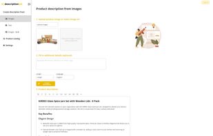 DescriptionLab screenshot 1