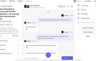 DeskDay Chat based service desk ticketing