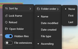 DeskFrame screenshot 2