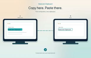 DeskJoin Clipboard screenshot 1