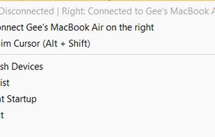 Windows Menu
