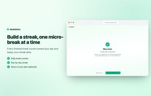 deskletics screenshot 3