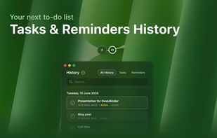 DeskMinder screenshot 1