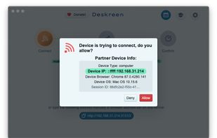 Deskreen screenshot 2