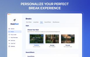 DeskRest screenshot 1