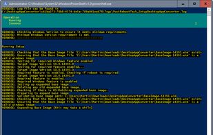 Desktop App Converter screenshot 1