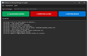 Desktop Icon Backup Manager screenshot 3