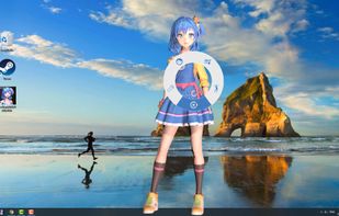 DesktopMMD3:Miss Fish screenshot 1