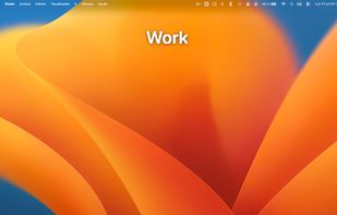 Every desktop has its own editable floating label