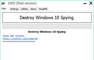 Destroy Windows Spying screenshot 3