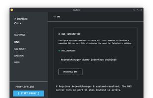 DevBind screenshot 2
