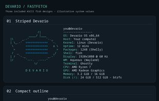 Devario screenshot 1