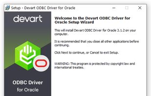 Devart ODBC Driver for Oracle screenshot 1