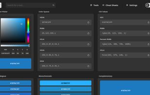 Color Information Tool