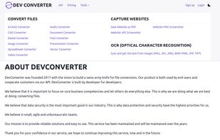 DevConverter screenshot 3