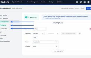 Toggles per Environment
